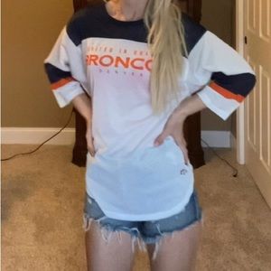 Victoria’s Secret Denver Broncos NFL football jersey football 🏈watch video! 📼